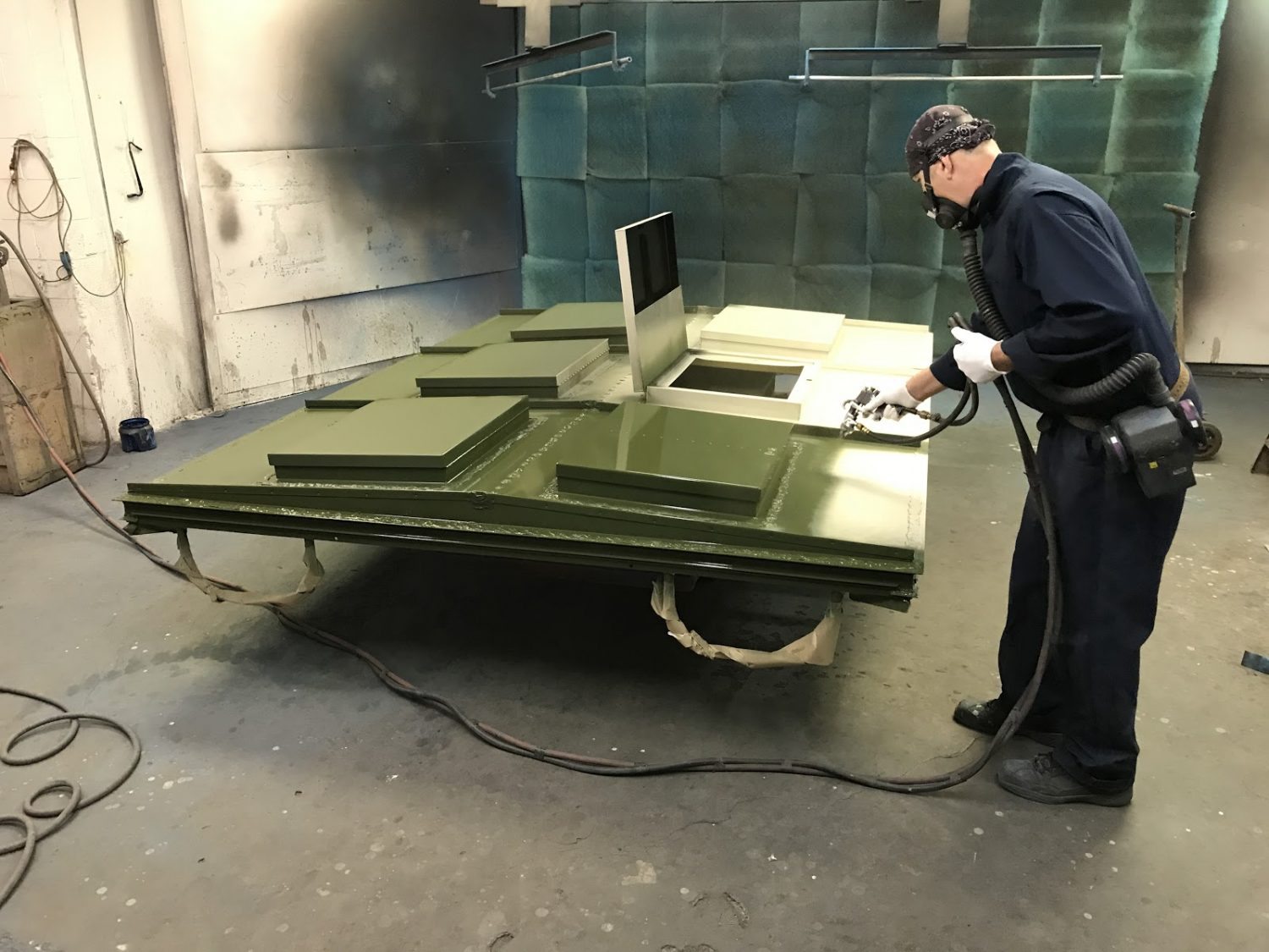 CARC Painting Penn Metal Fabricators