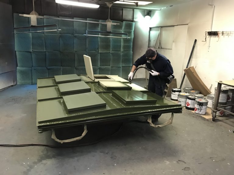 CARC Painting Penn Metal Fabricators